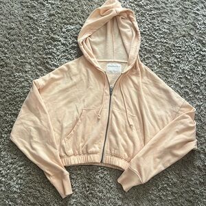 Aeropostale crop zip up jacket.